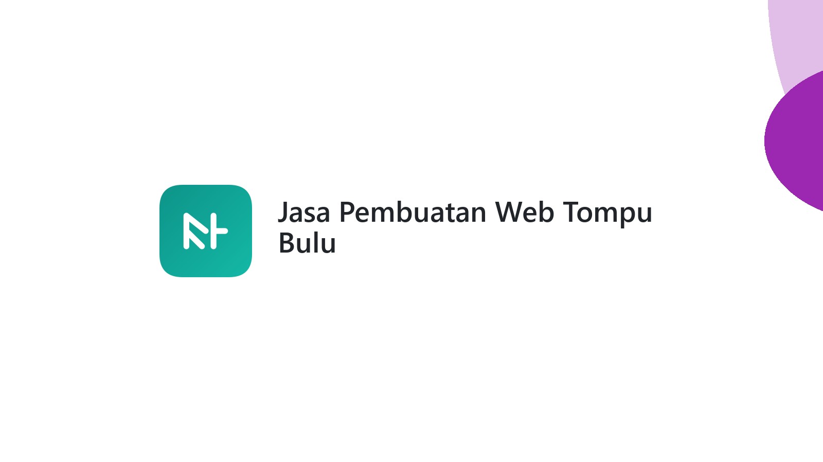 Jasa Pembuatan Web Tompu Bulu