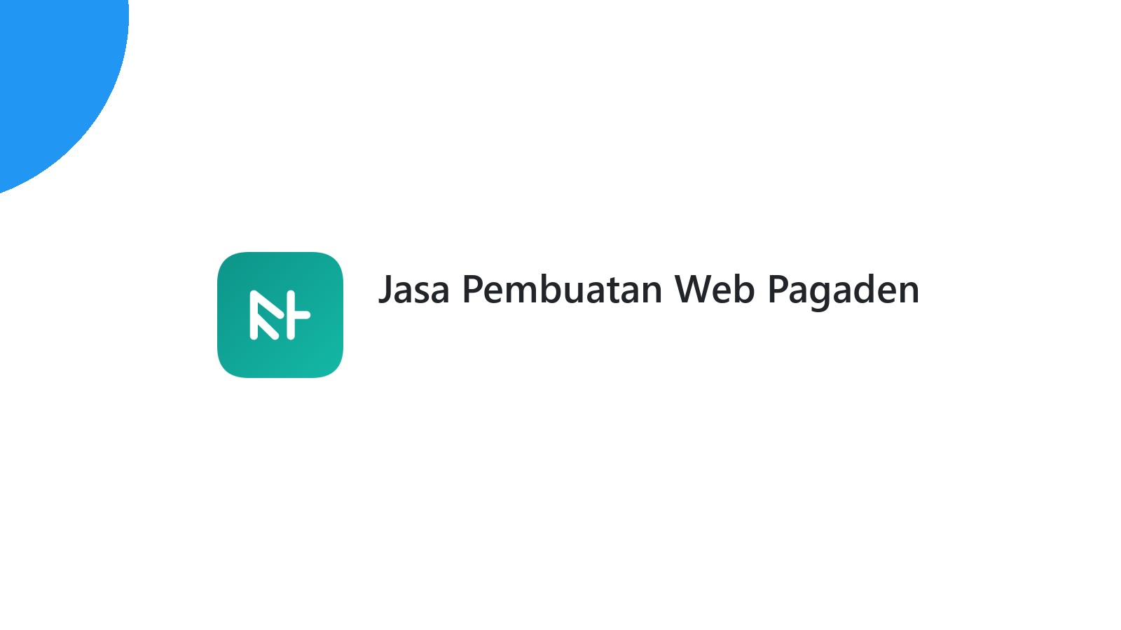 Jasa Pembuatan Web Pagaden