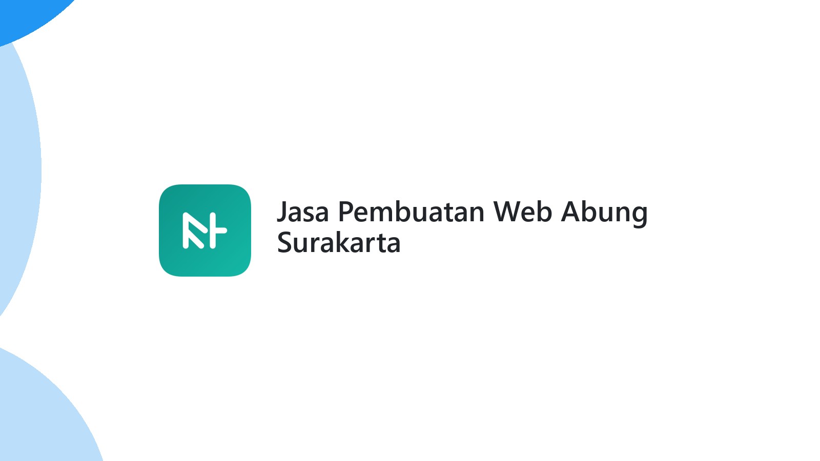 Jasa Pembuatan Web Abung Surakarta