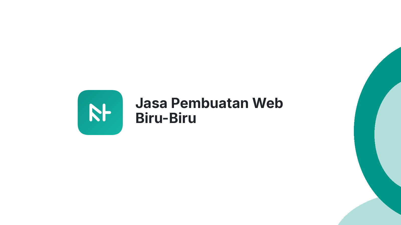Jasa Pembuatan Web Biru-Biru