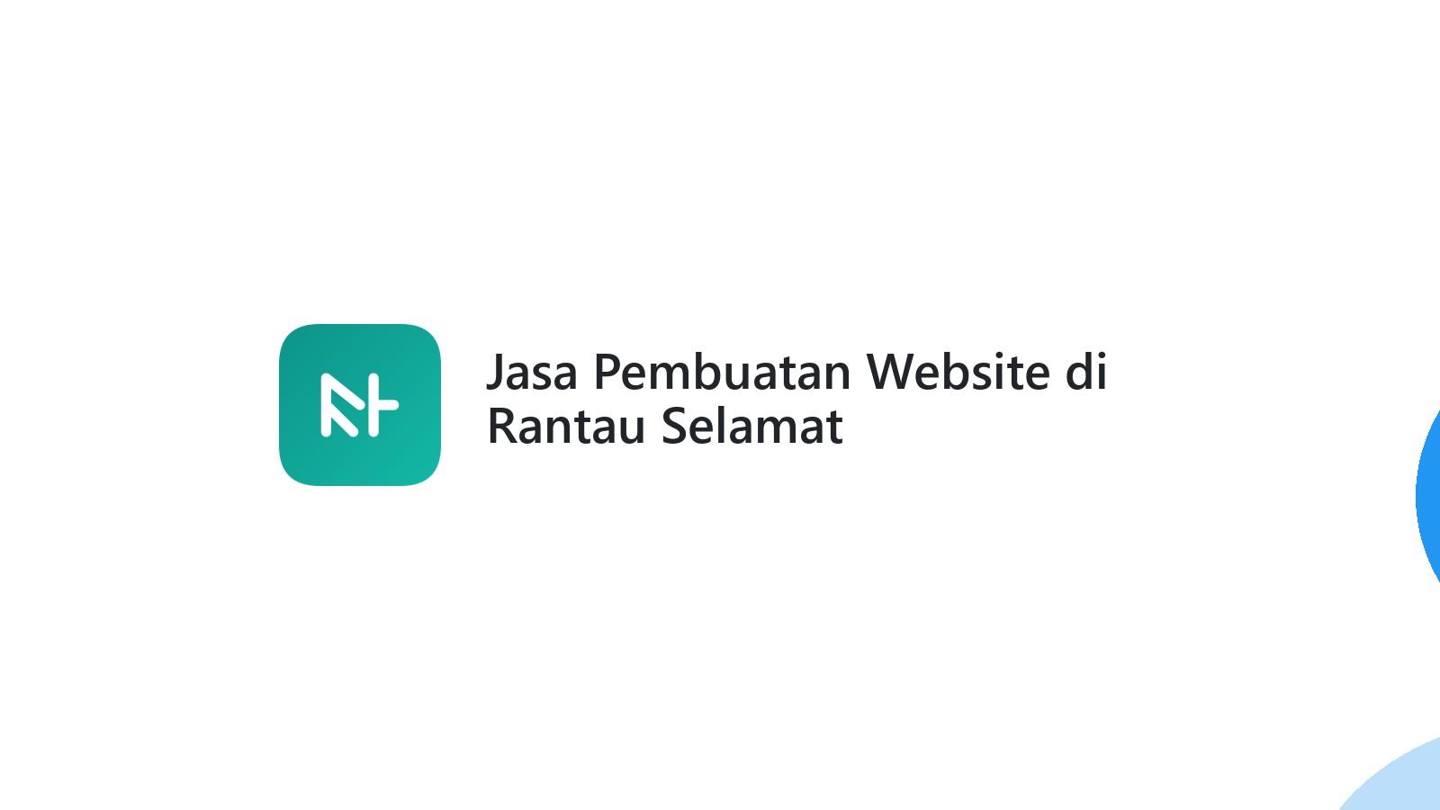 Jasa Pembuatan Website di Rantau Selamat