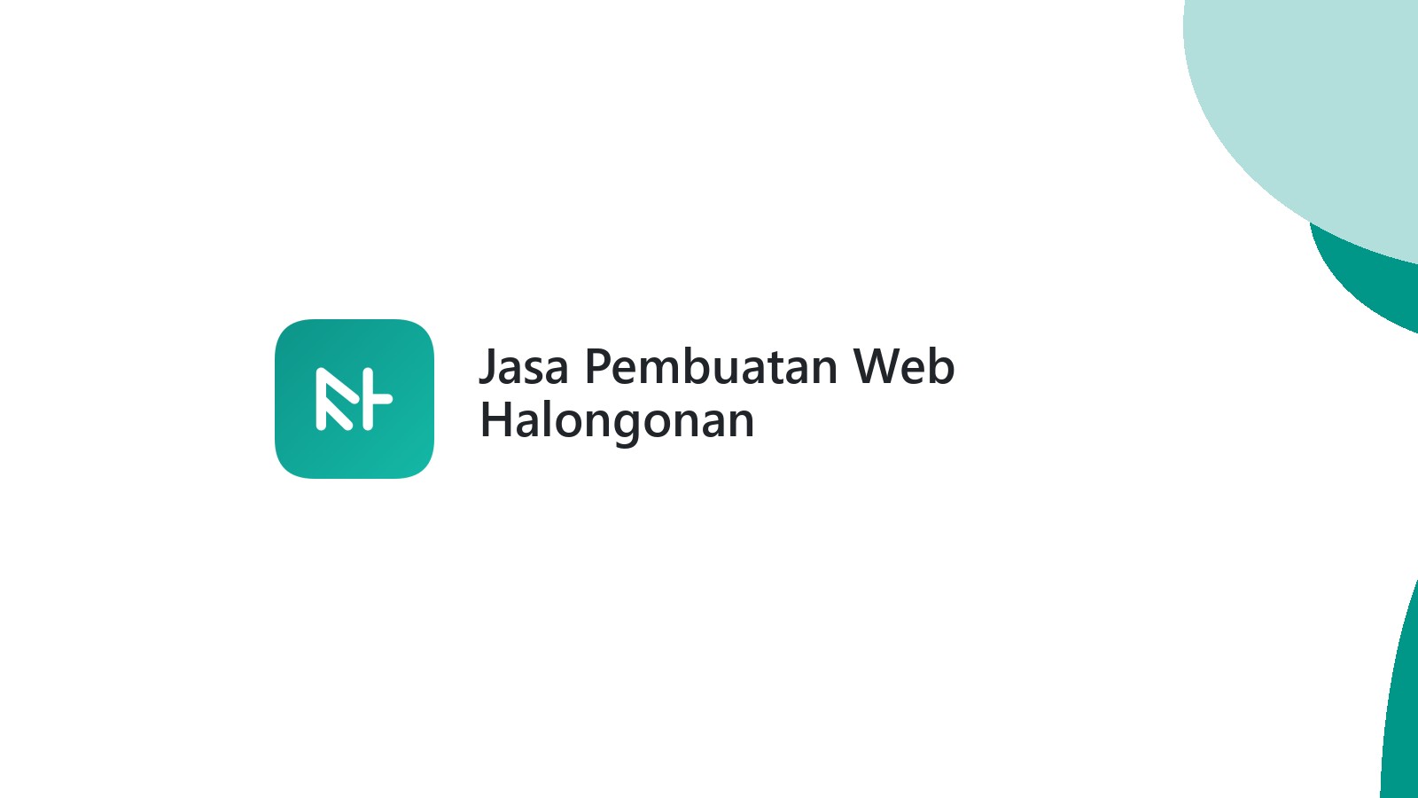 Jasa Pembuatan Web Halongonan