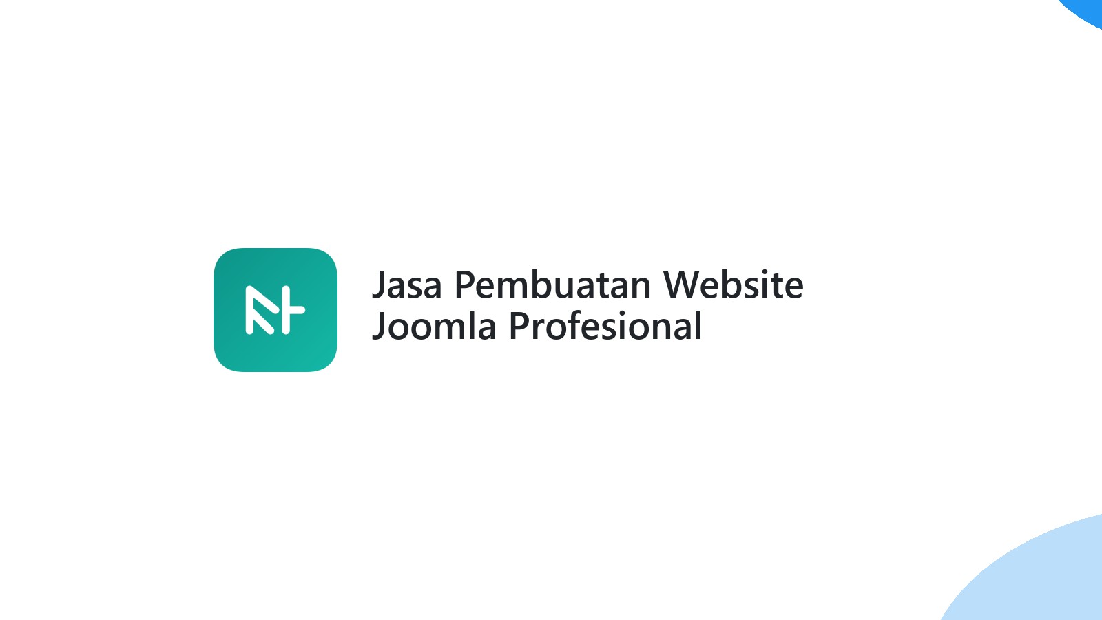 Jasa Pembuatan Website Joomla Profesional