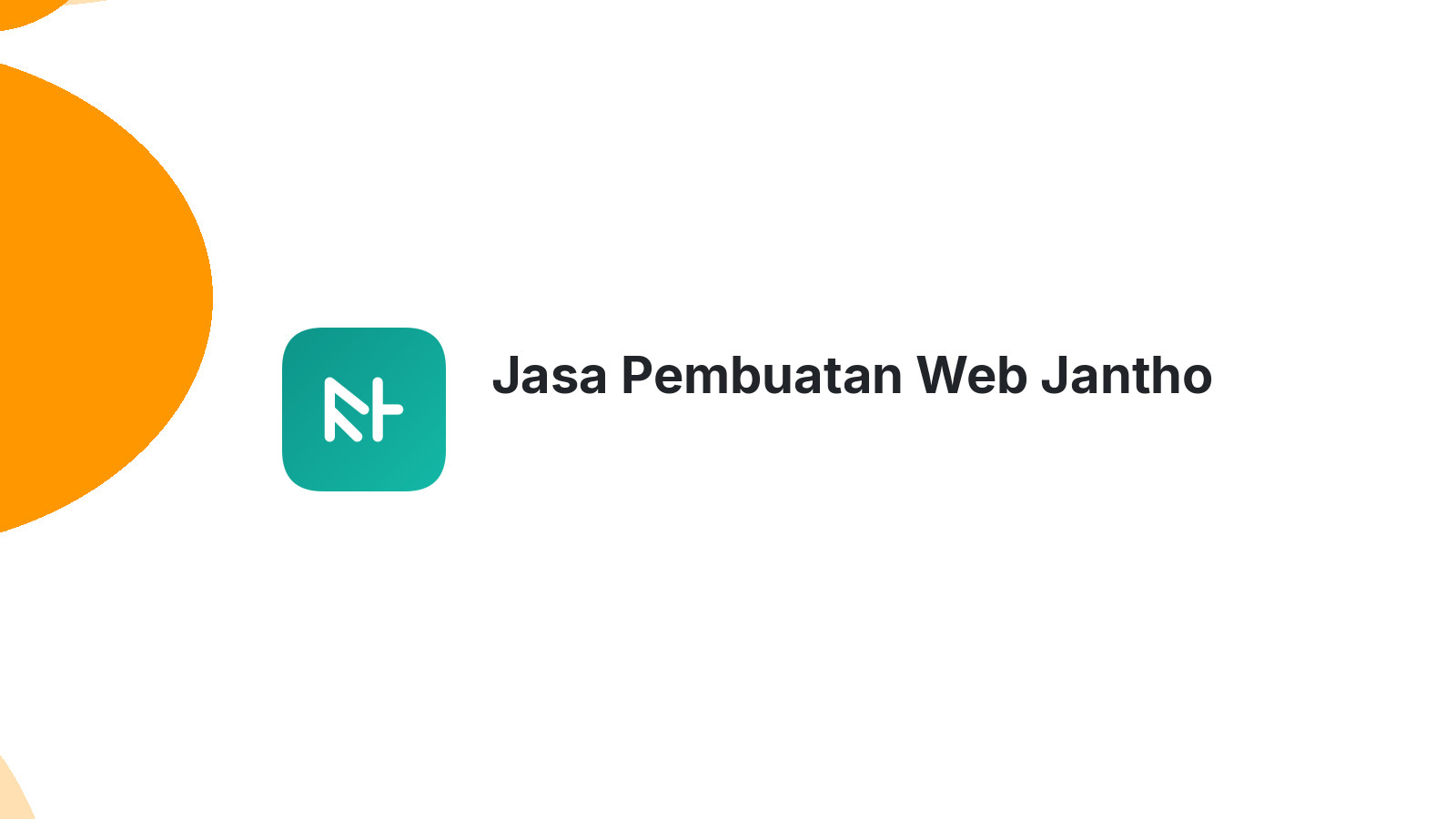 Jasa Pembuatan Web Jantho