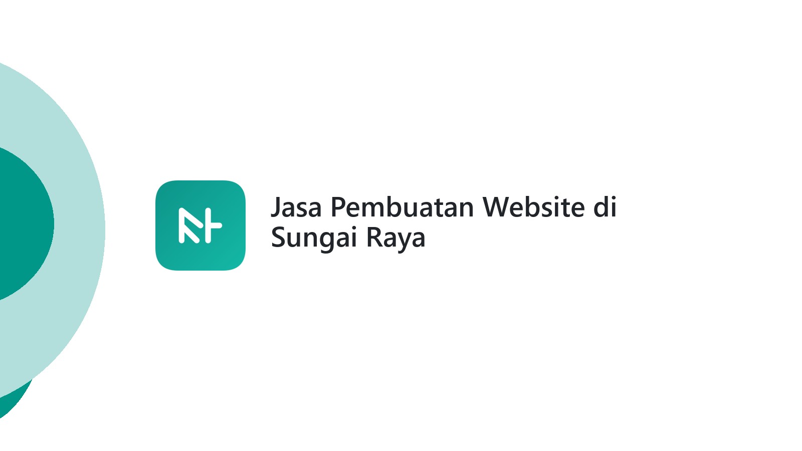 Jasa Pembuatan Website di Sungai Raya