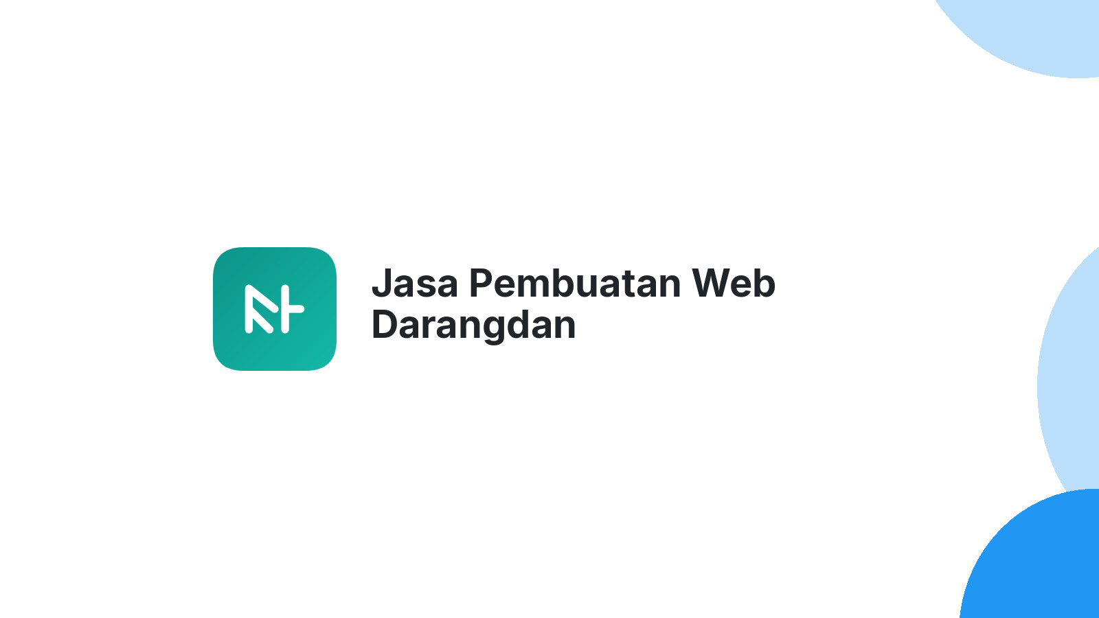 Jasa Pembuatan Web Darangdan