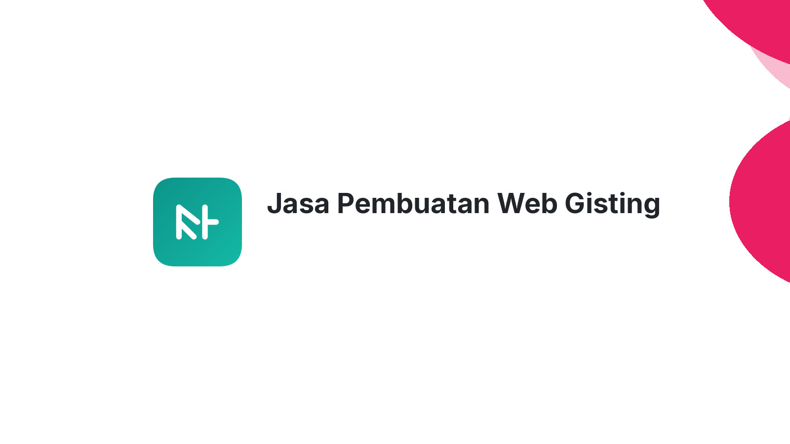 Jasa Pembuatan Web Gisting