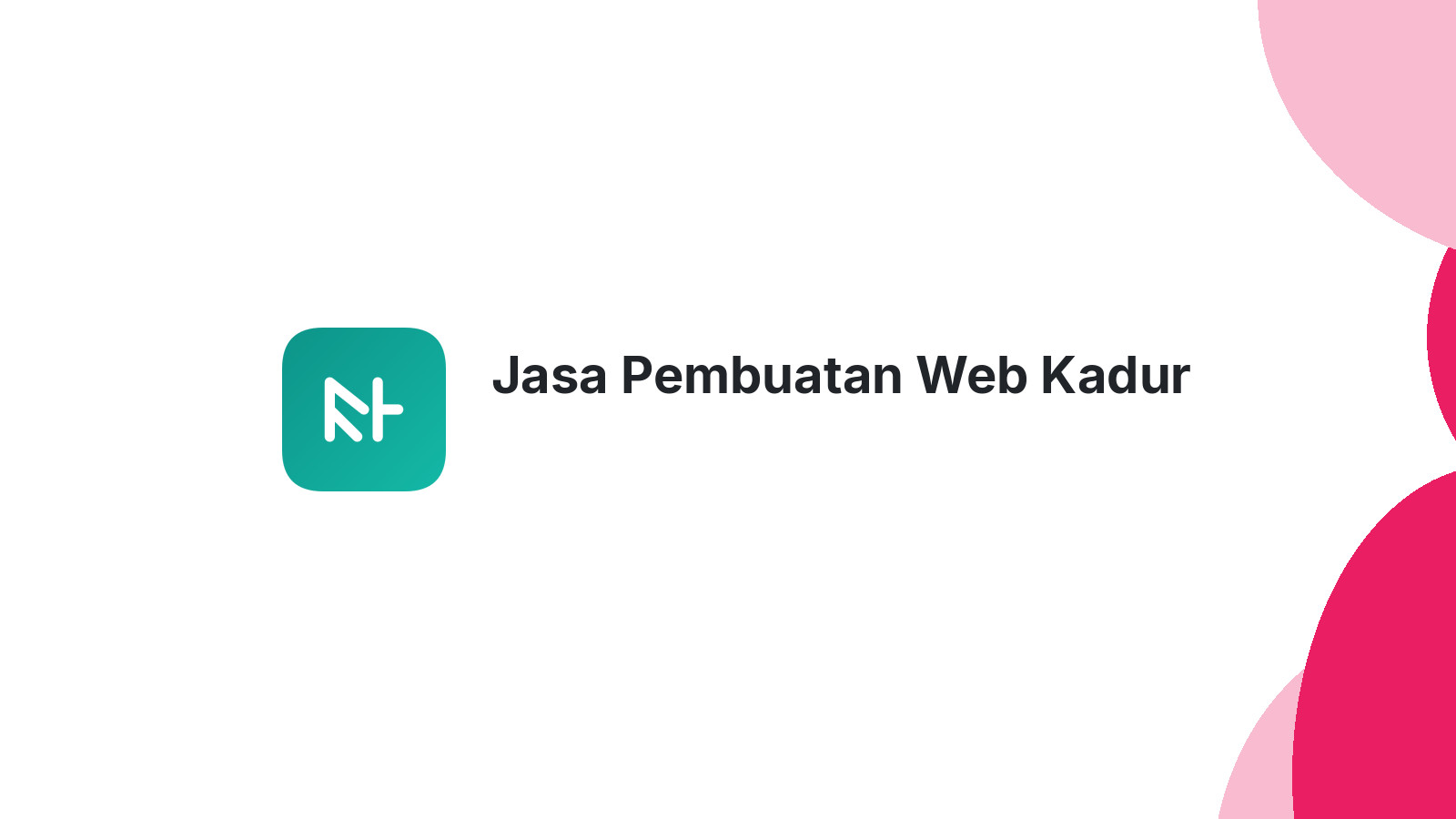 Jasa Pembuatan Web Kadur