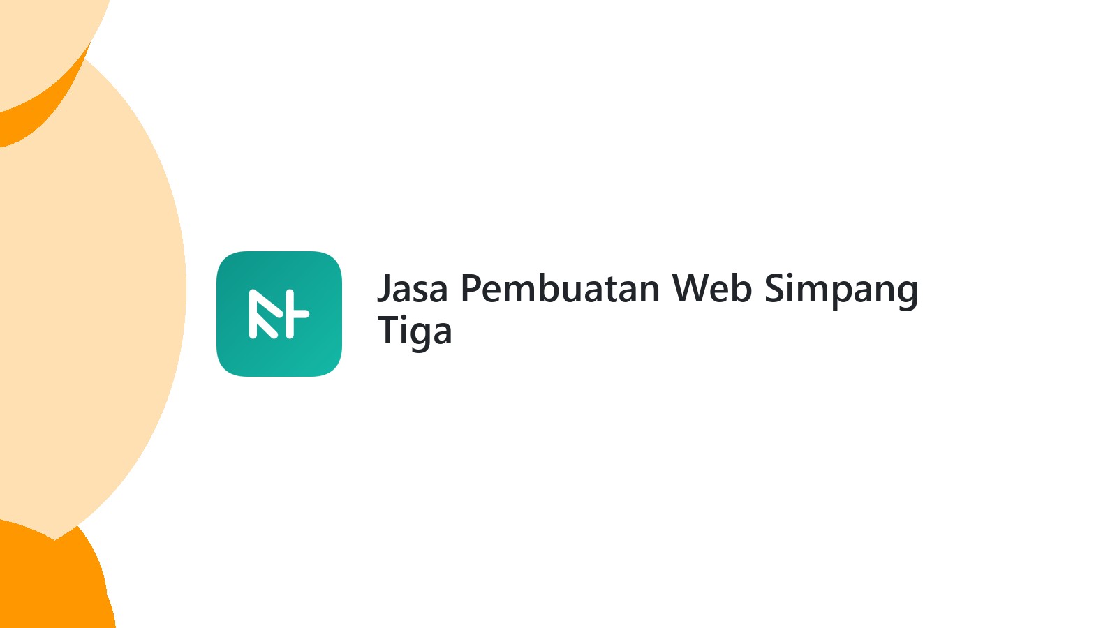 Jasa Pembuatan Web Simpang Tiga