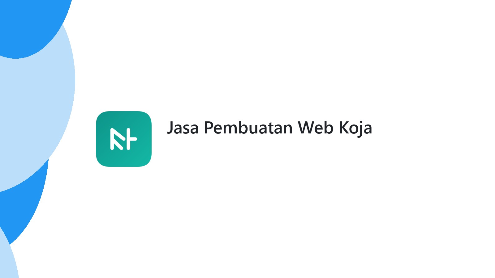 Jasa Pembuatan Web Koja