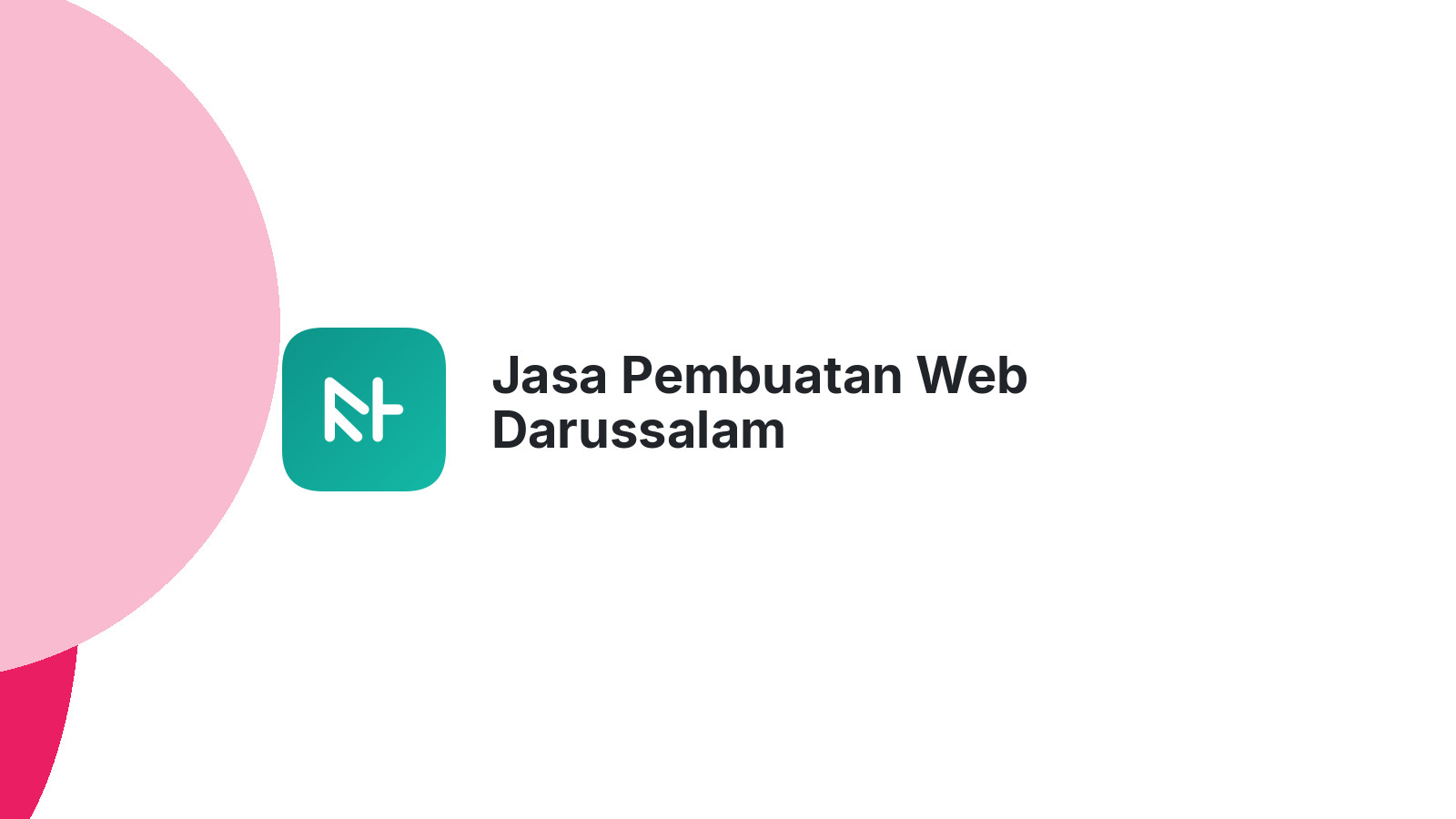 Jasa Pembuatan Web Darussalam