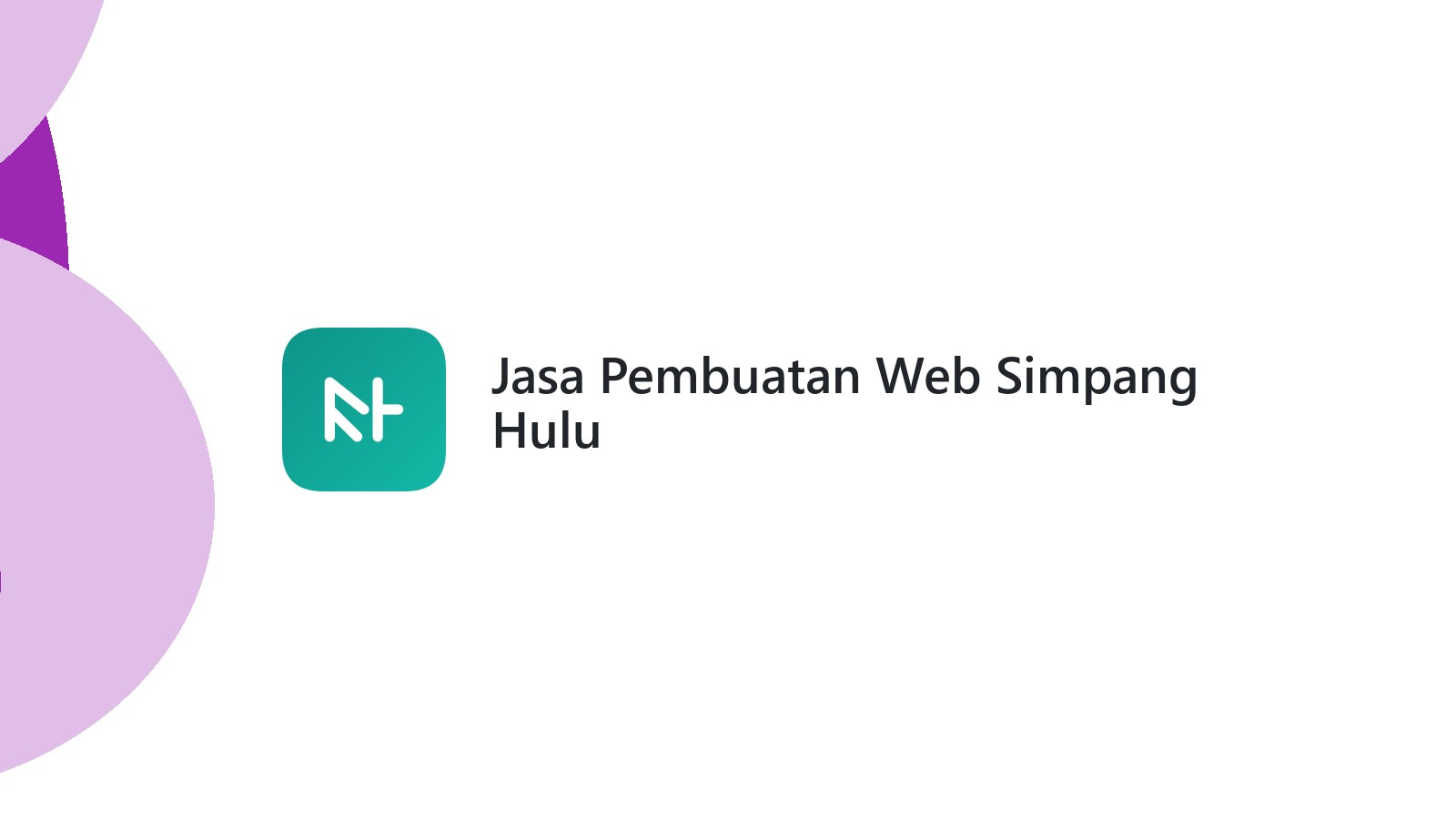 Jasa Pembuatan Web Simpang Hulu