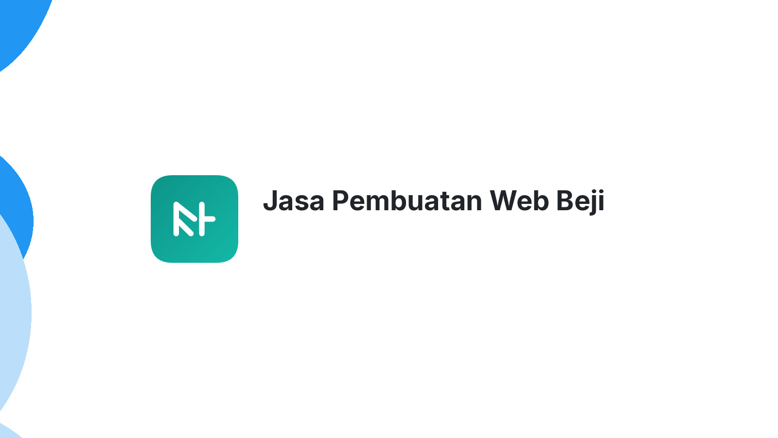 Jasa Pembuatan Web Beji