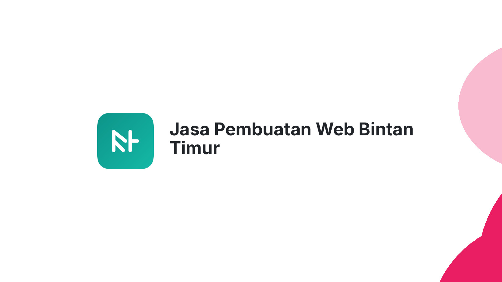Jasa Pembuatan Web Bintan Timur
