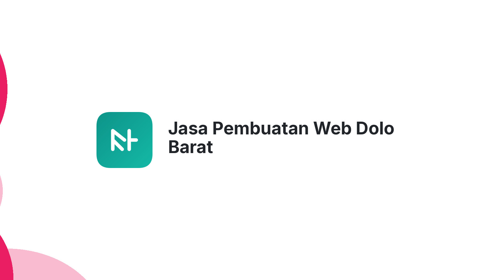 Jasa Pembuatan Web Dolo Barat