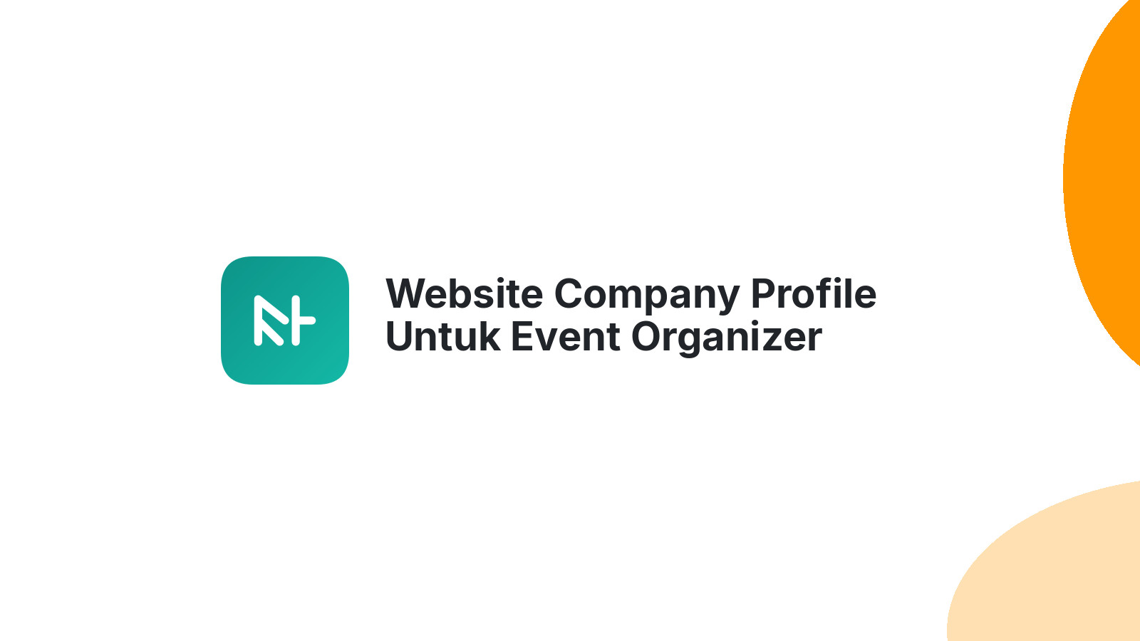 Website Company Profile Untuk Event Organizer
