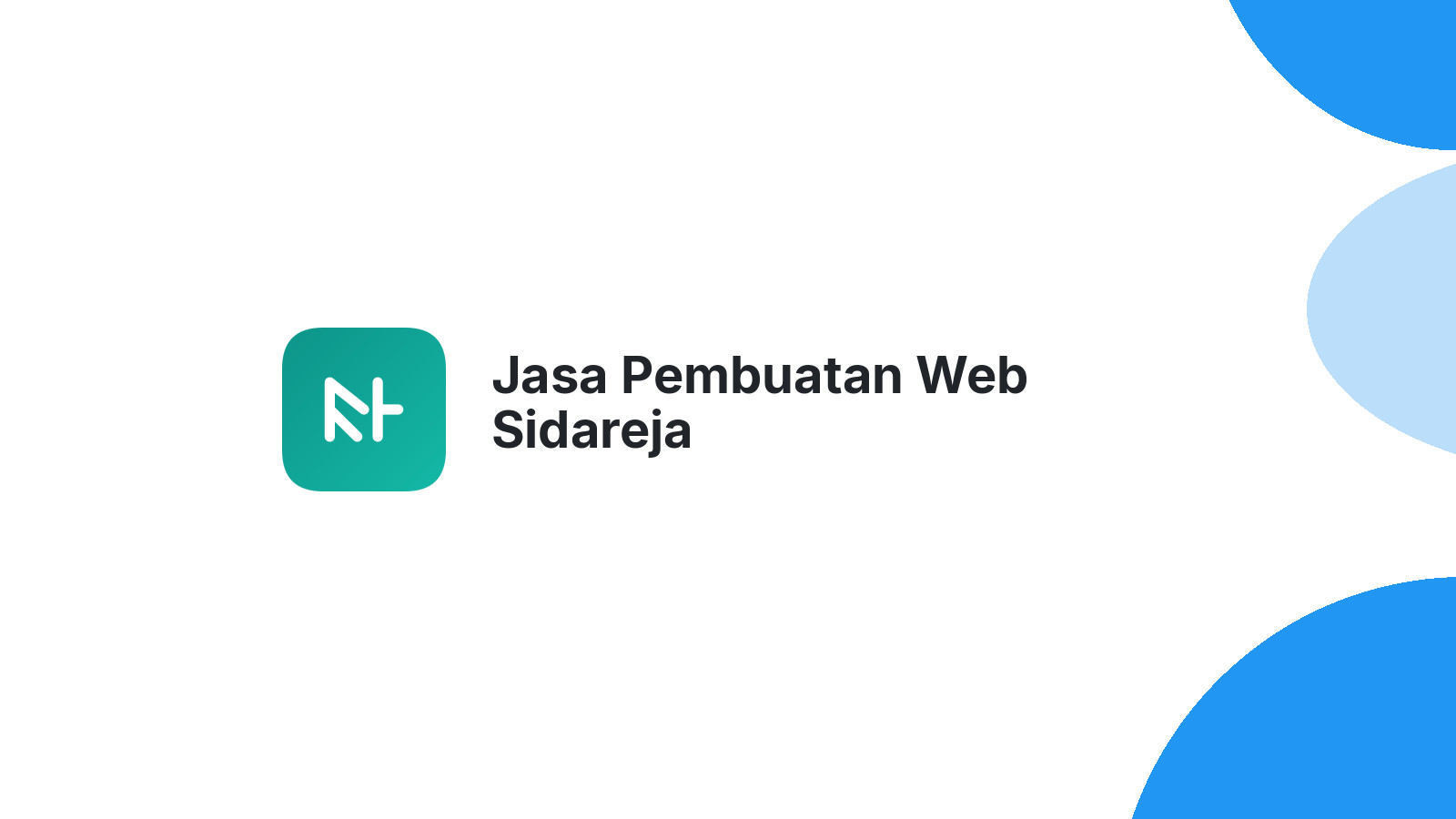 Jasa Pembuatan Web Sidareja