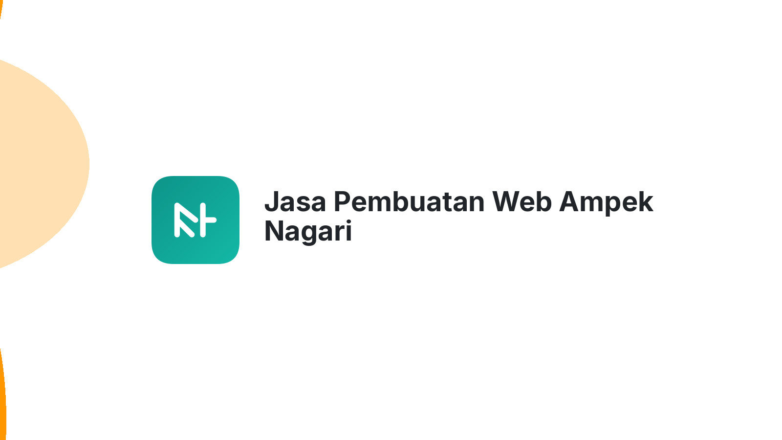 Jasa Pembuatan Web Ampek Nagari