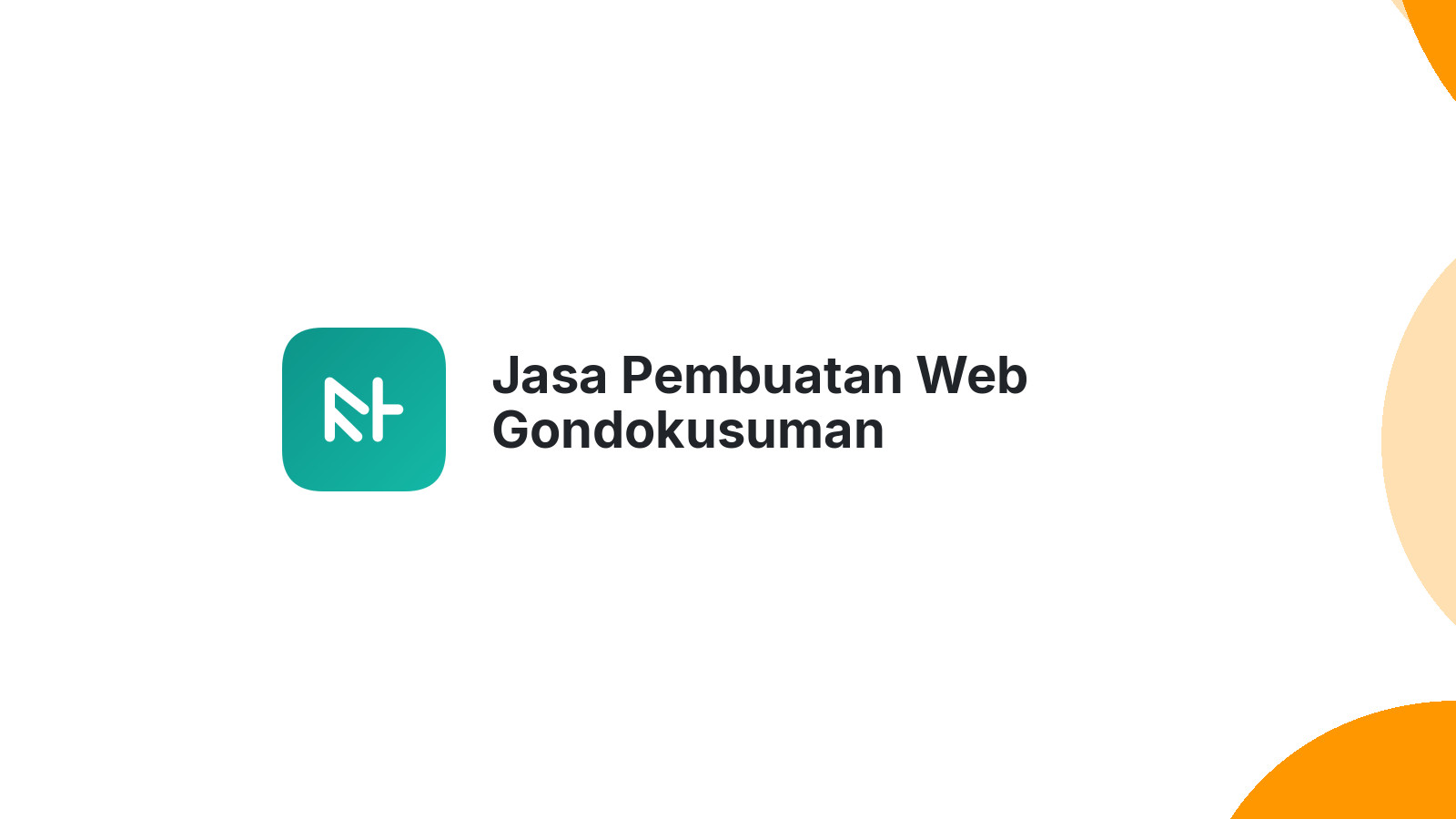 Jasa Pembuatan Web Gondokusuman