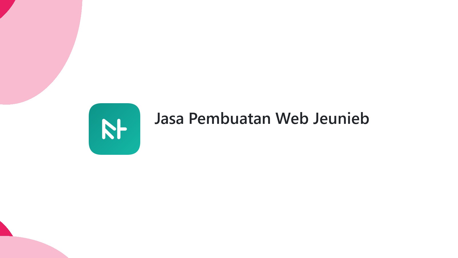 Jasa Pembuatan Web Jeunieb