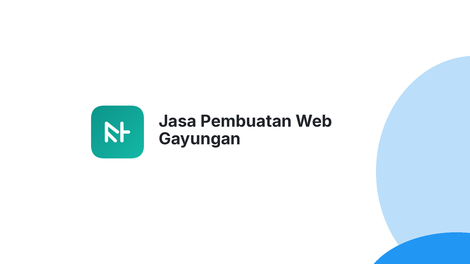 Jasa Pembuatan Web Gayungan