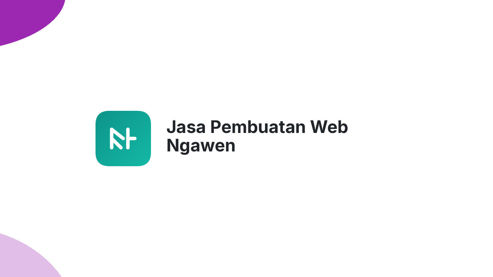 Jasa Pembuatan Web Ngawen