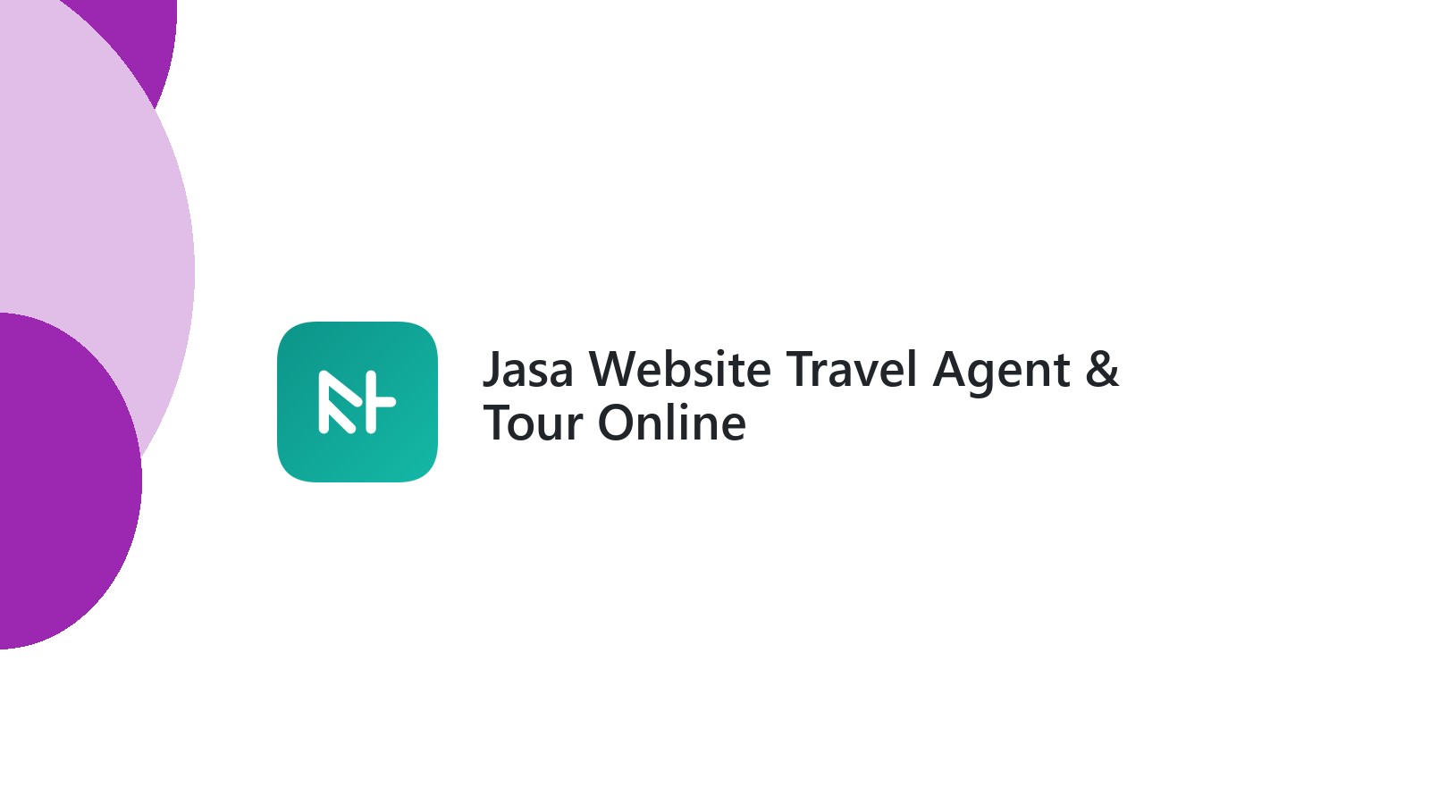 Jasa Website Travel Agent & Tour Online