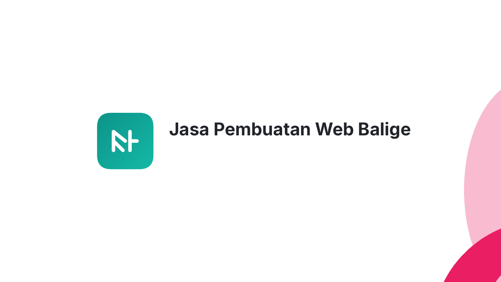 Jasa Pembuatan Web Balige