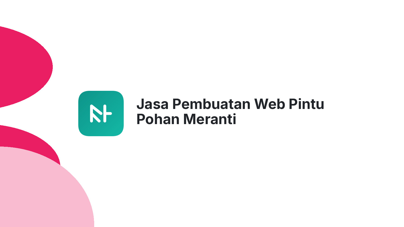 Jasa Pembuatan Web Pintu Pohan Meranti