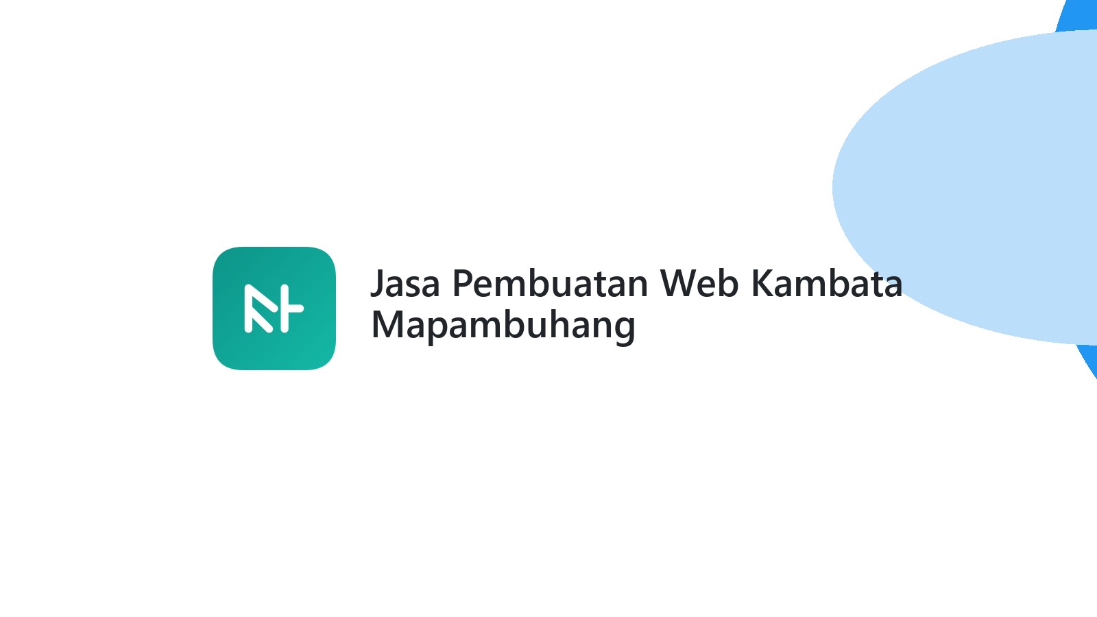 Jasa Pembuatan Web Kambata Mapambuhang