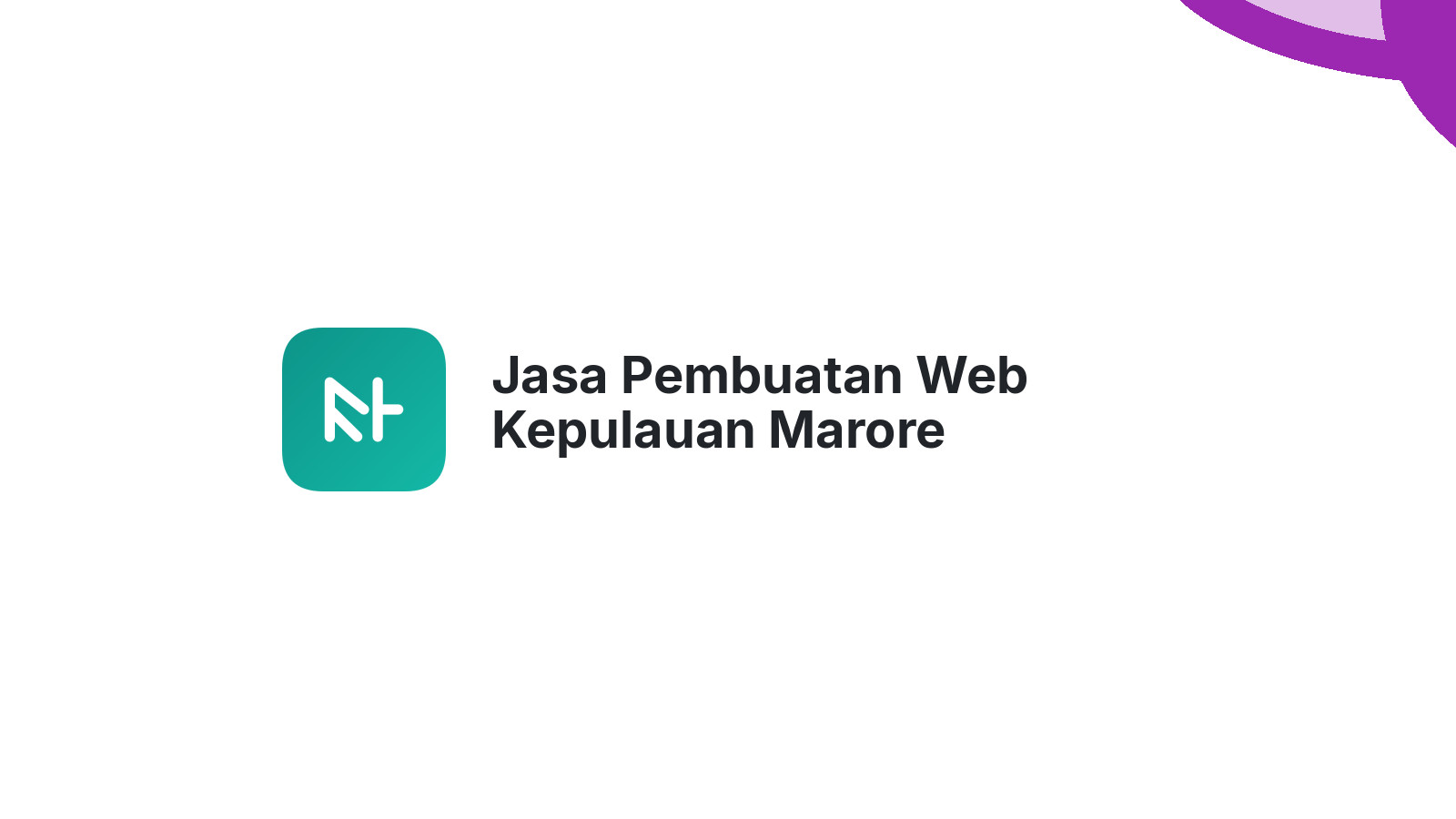 Jasa Pembuatan Web Kepulauan Marore