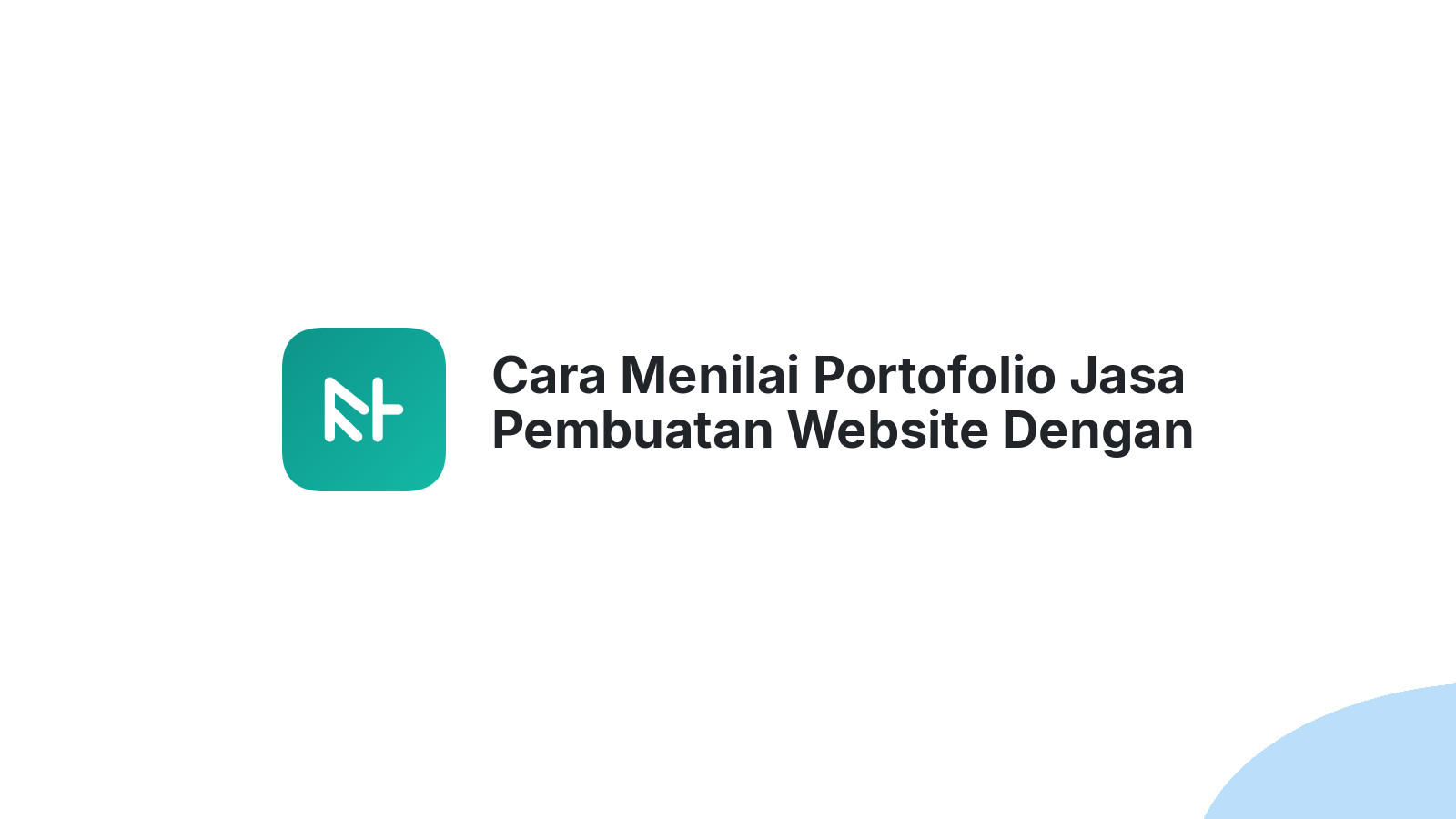 Cara Menilai Portofolio Jasa Pembuatan Website Dengan Benar
