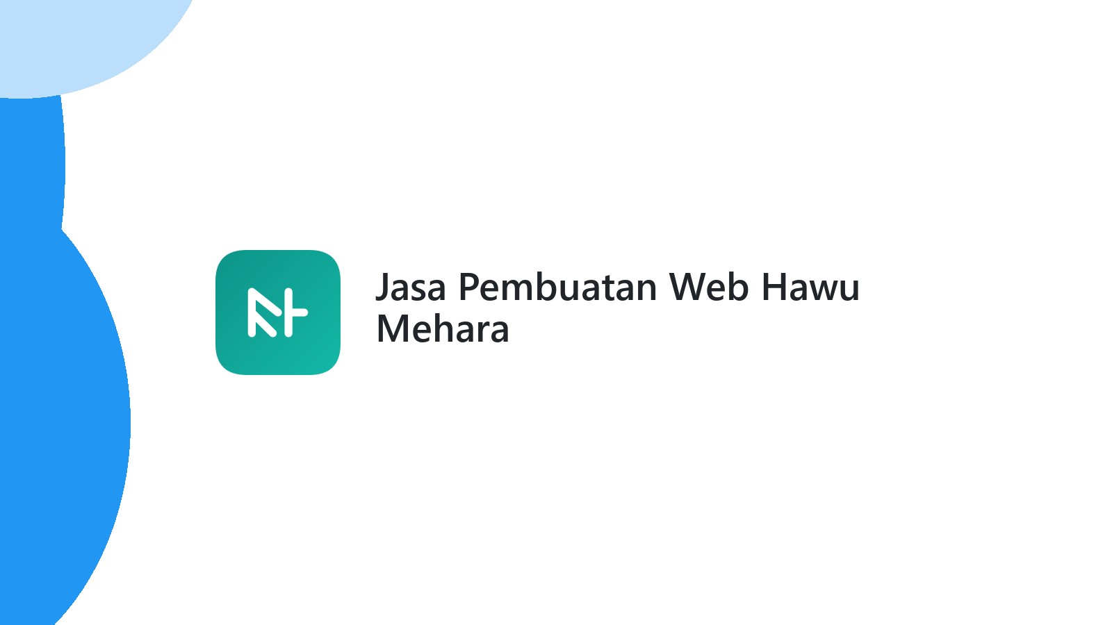 Jasa Pembuatan Web Hawu Mehara