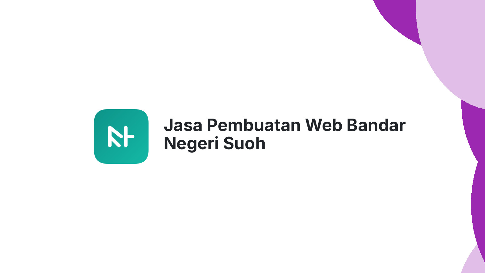 Jasa Pembuatan Web Bandar Negeri Suoh