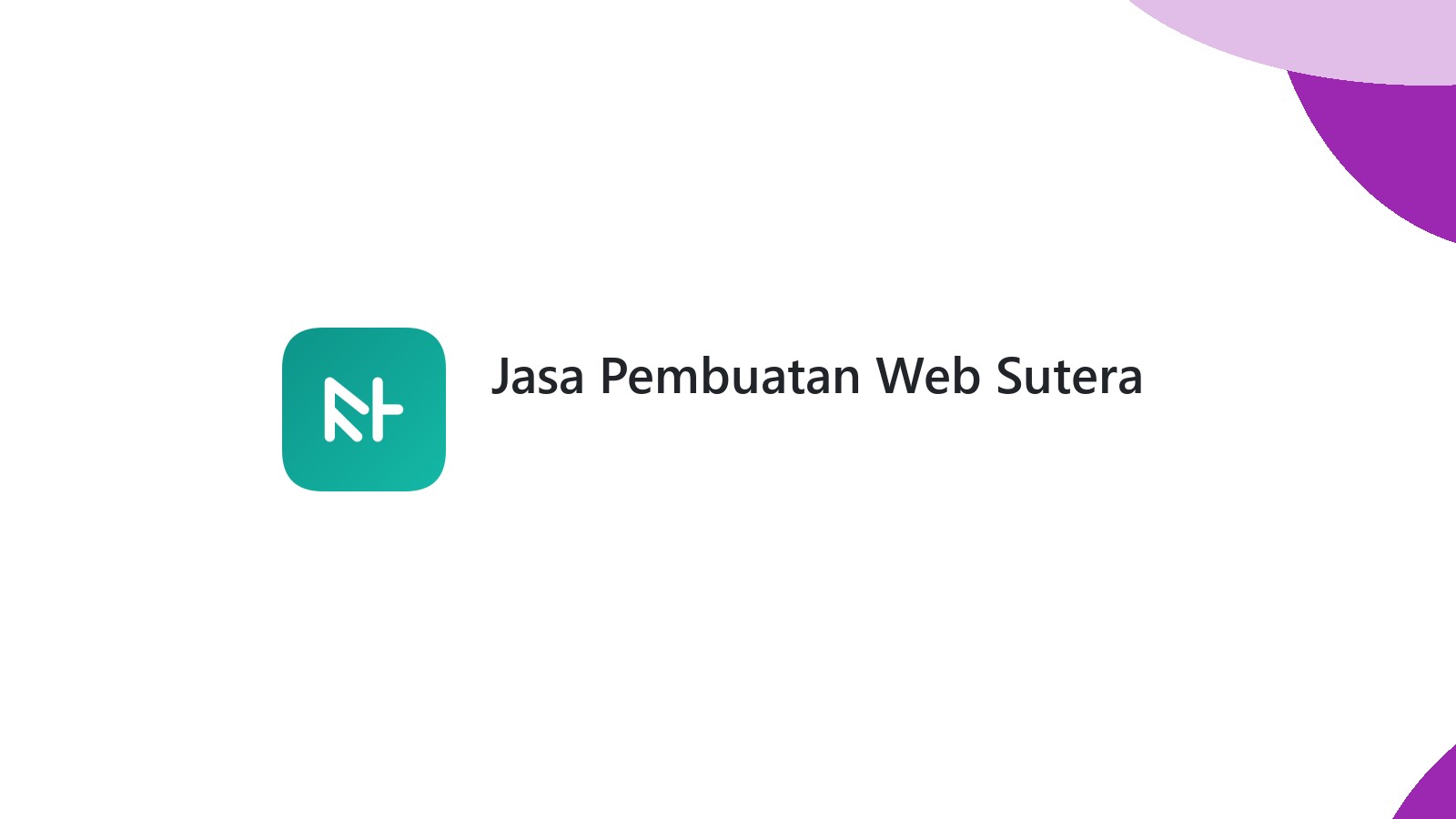 Jasa Pembuatan Web Sutera