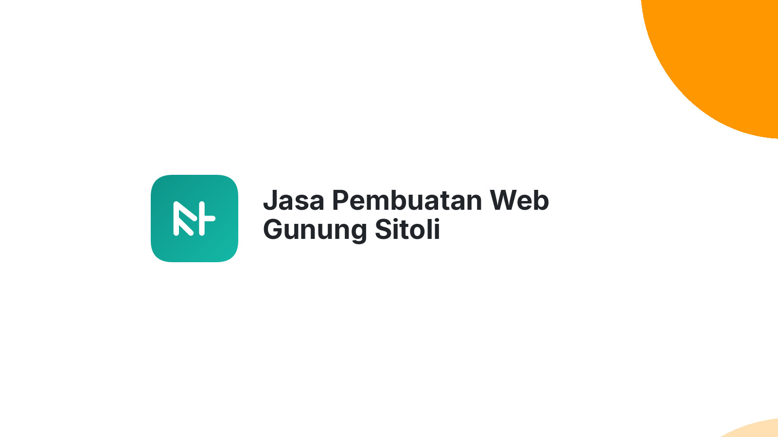 Jasa Pembuatan Web Gunung Sitoli