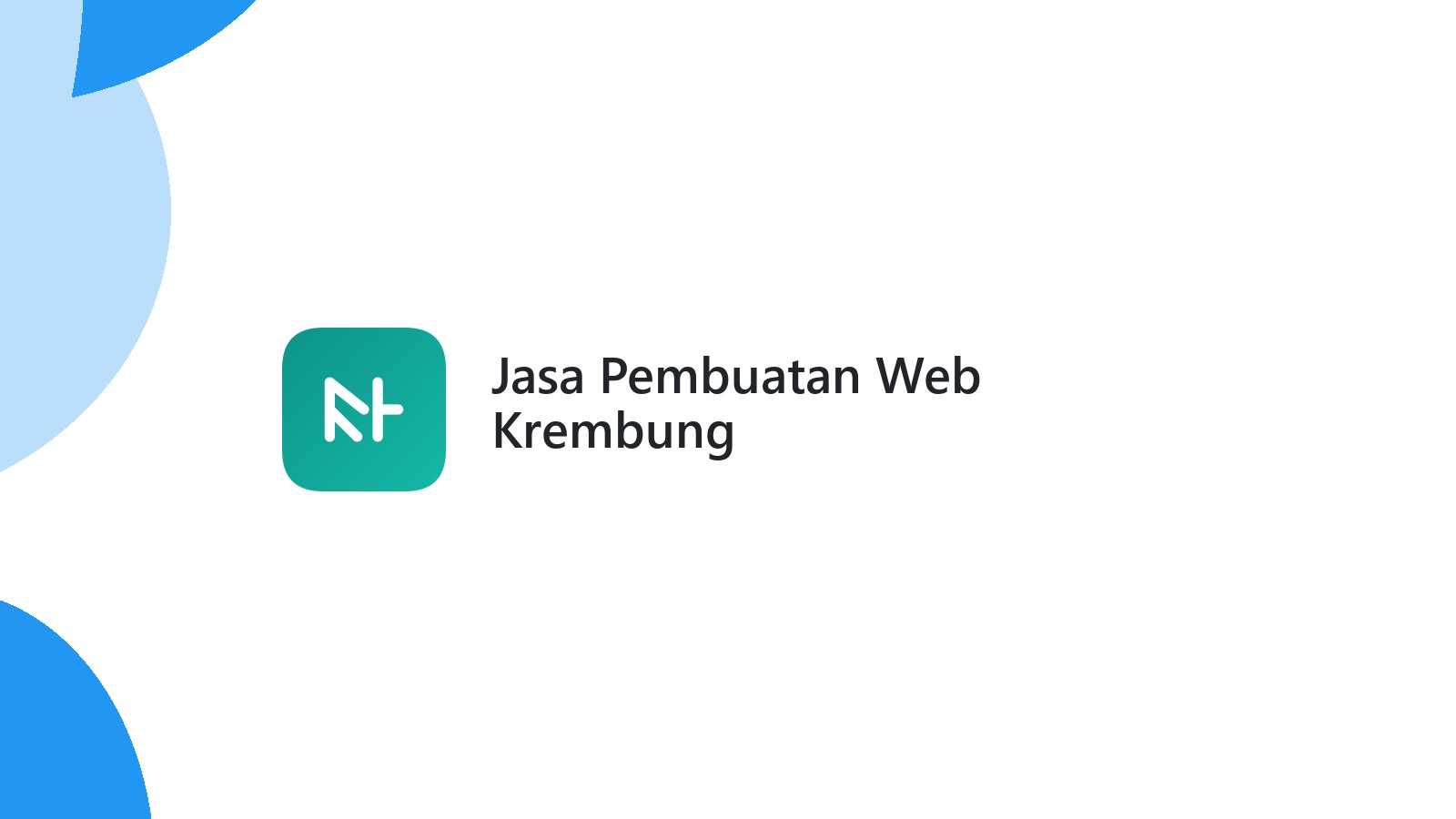 Jasa Pembuatan Web Krembung