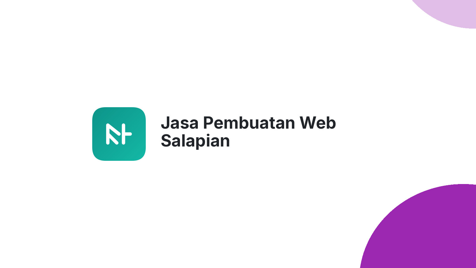 Jasa Pembuatan Web Salapian