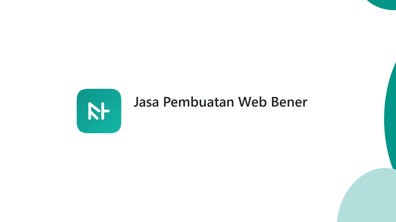 Jasa Pembuatan Web Bener
