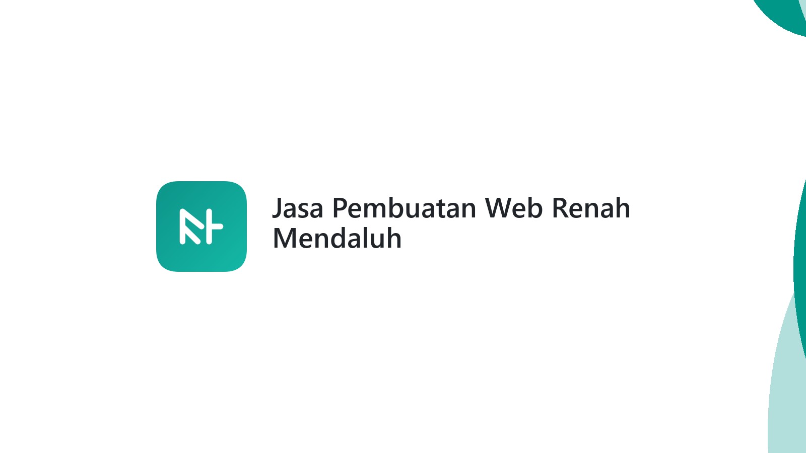 Jasa Pembuatan Web Renah Mendaluh