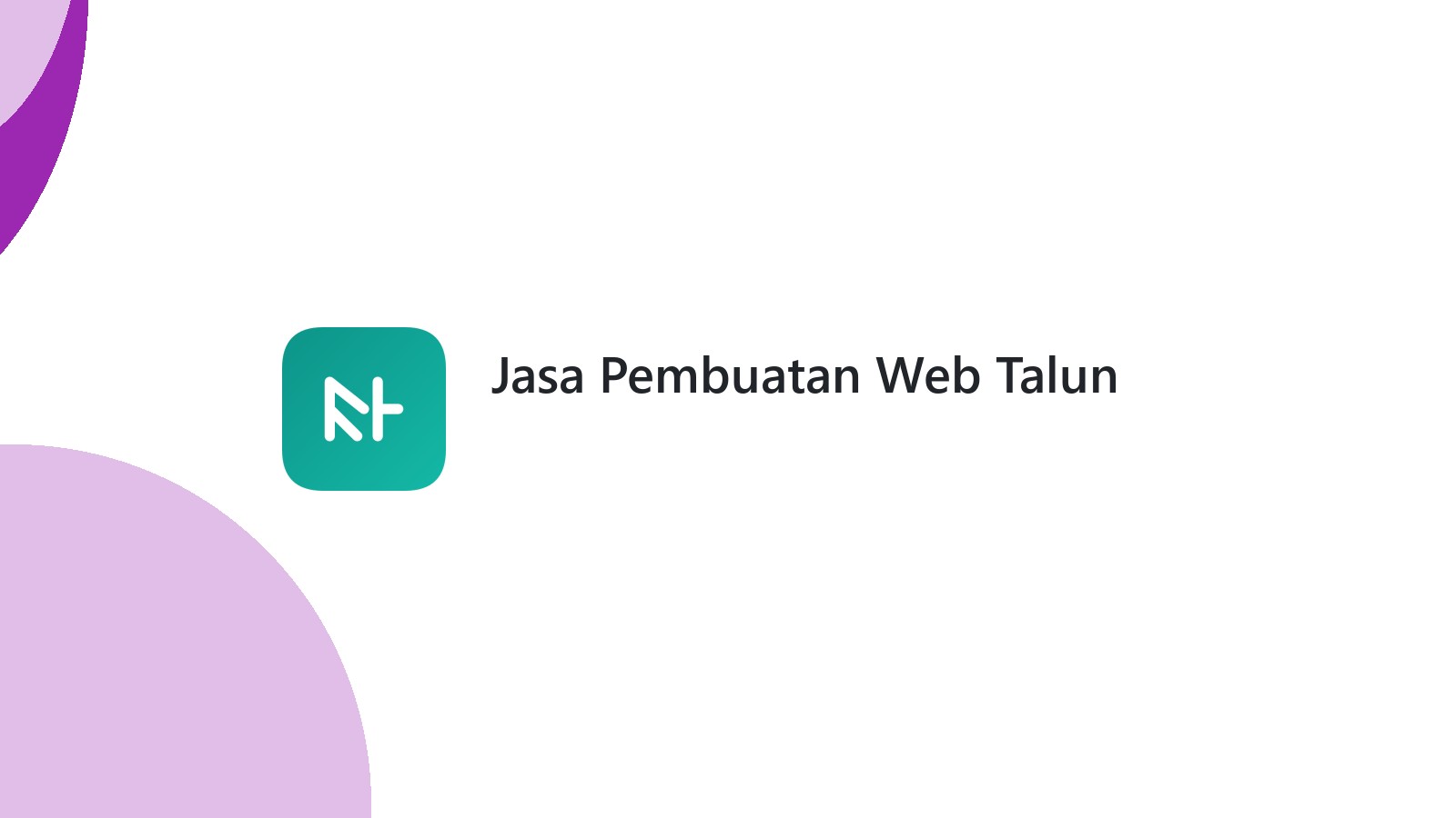 Jasa Pembuatan Web Talun
