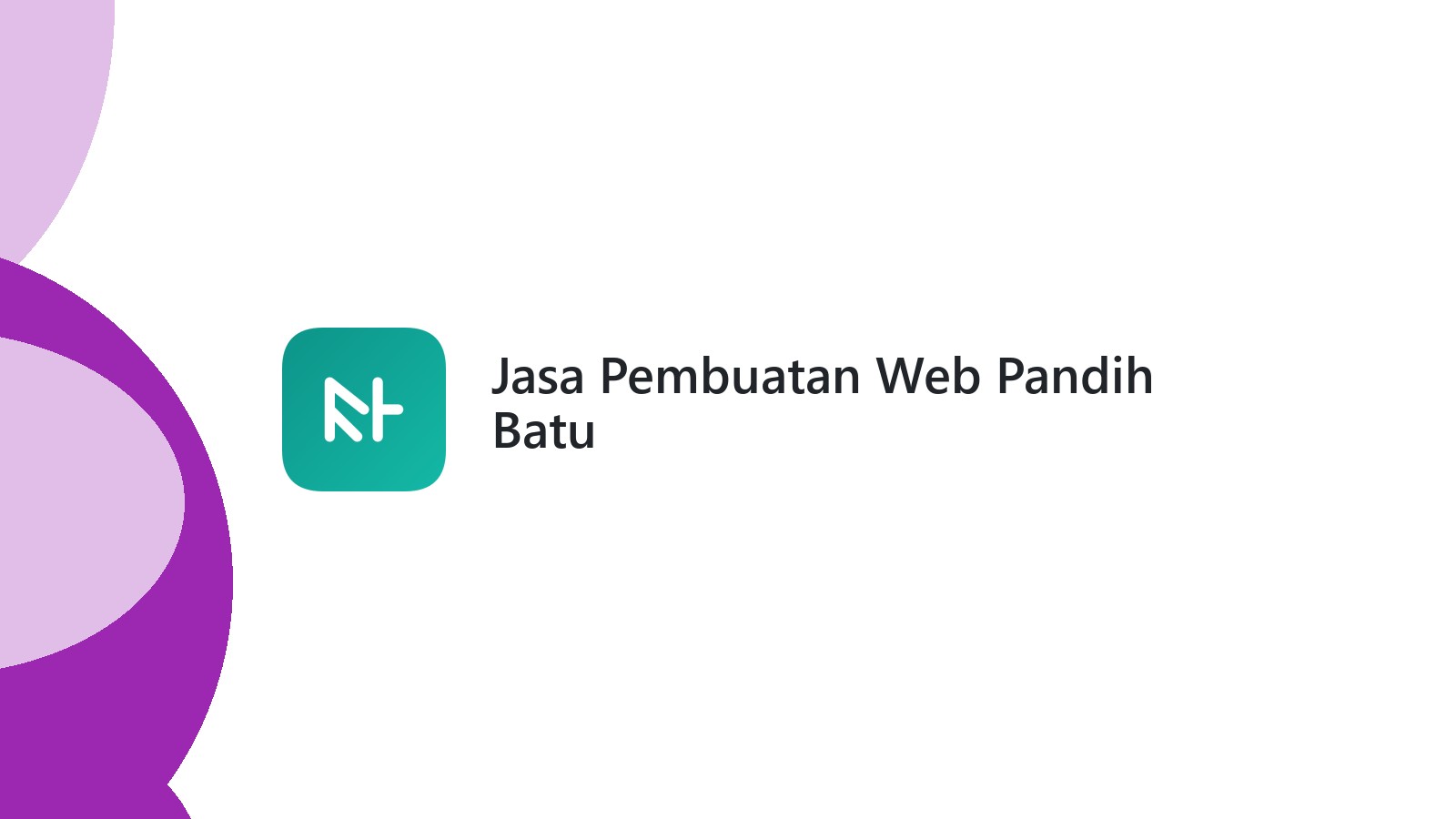 Jasa Pembuatan Web Pandih Batu