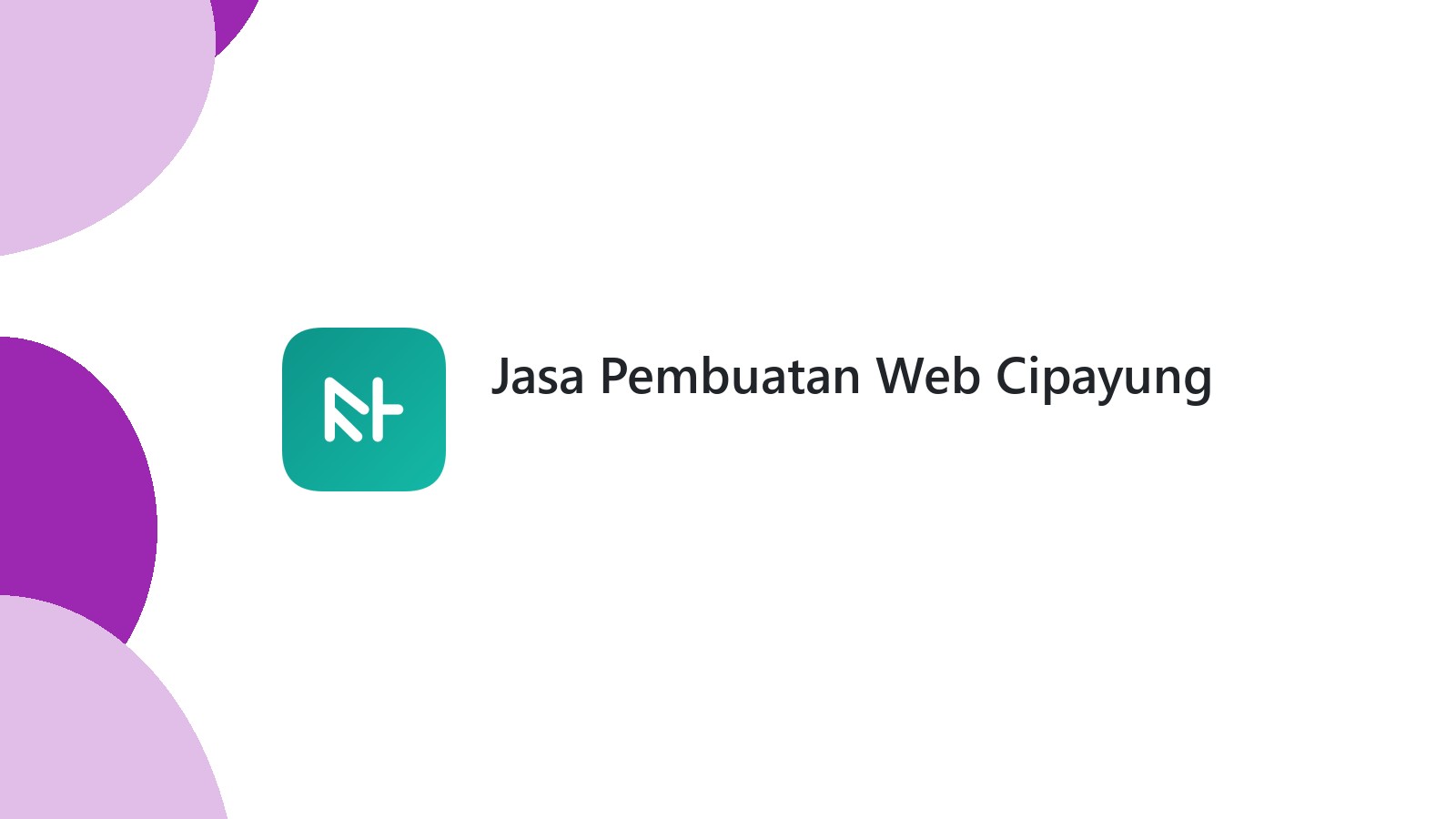 Jasa Pembuatan Web Cipayung
