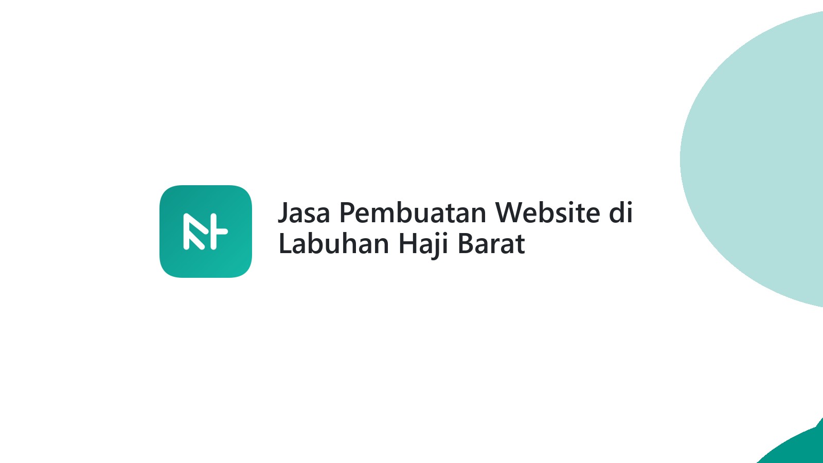 Jasa Pembuatan Website di Labuhan Haji Barat