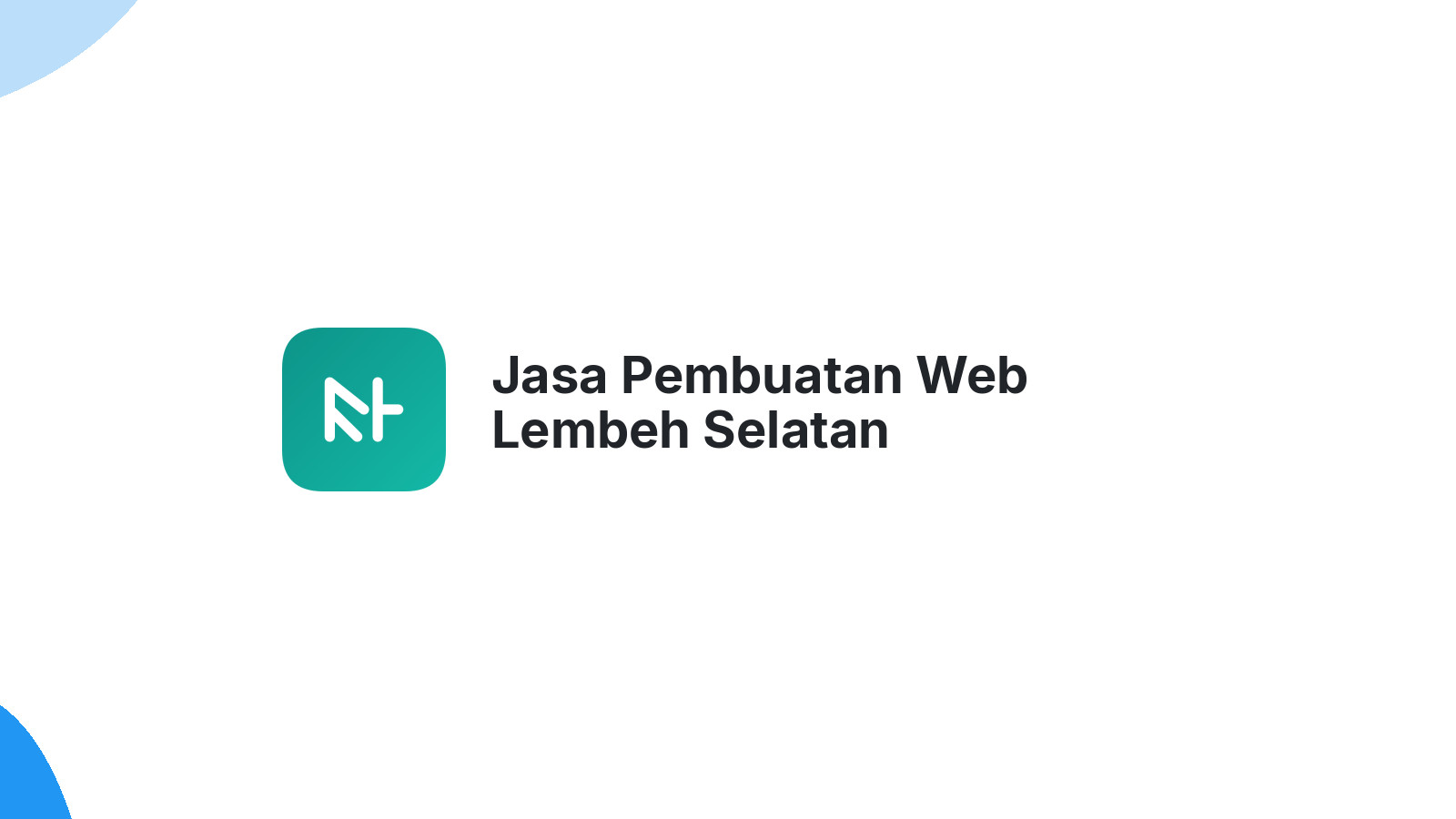 Jasa Pembuatan Web Lembeh Selatan