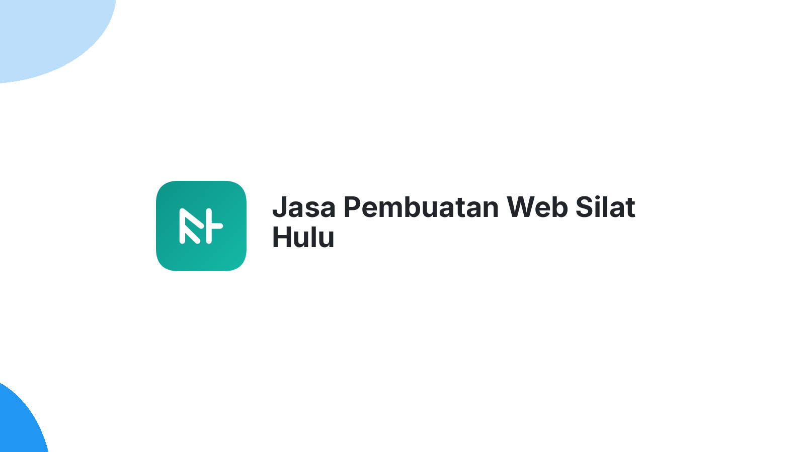 Jasa Pembuatan Web Silat Hulu