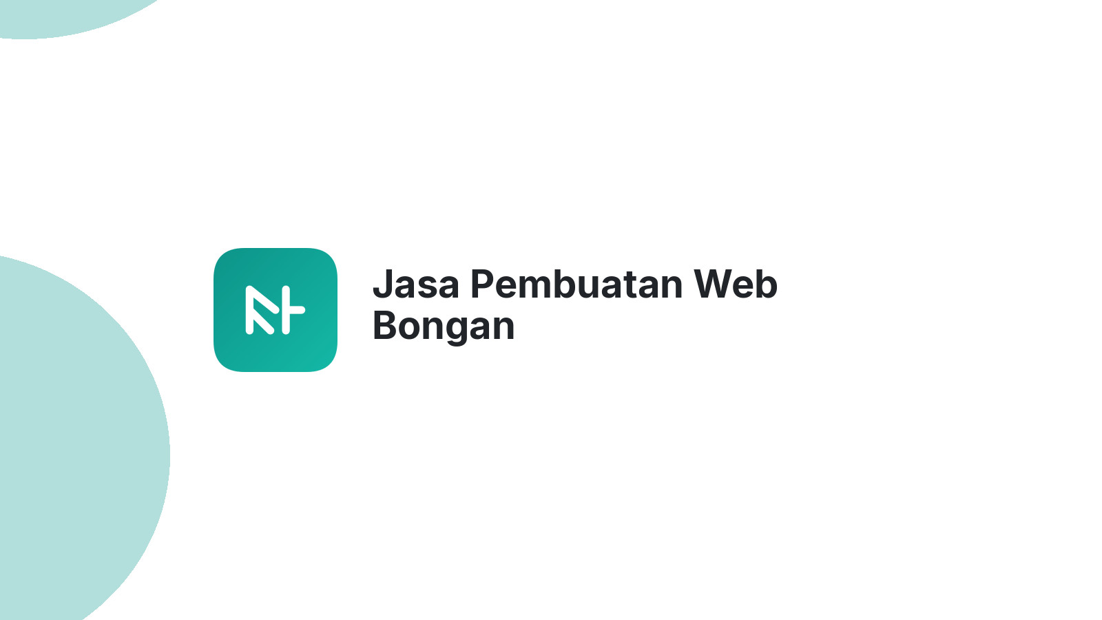 Jasa Pembuatan Web Bongan