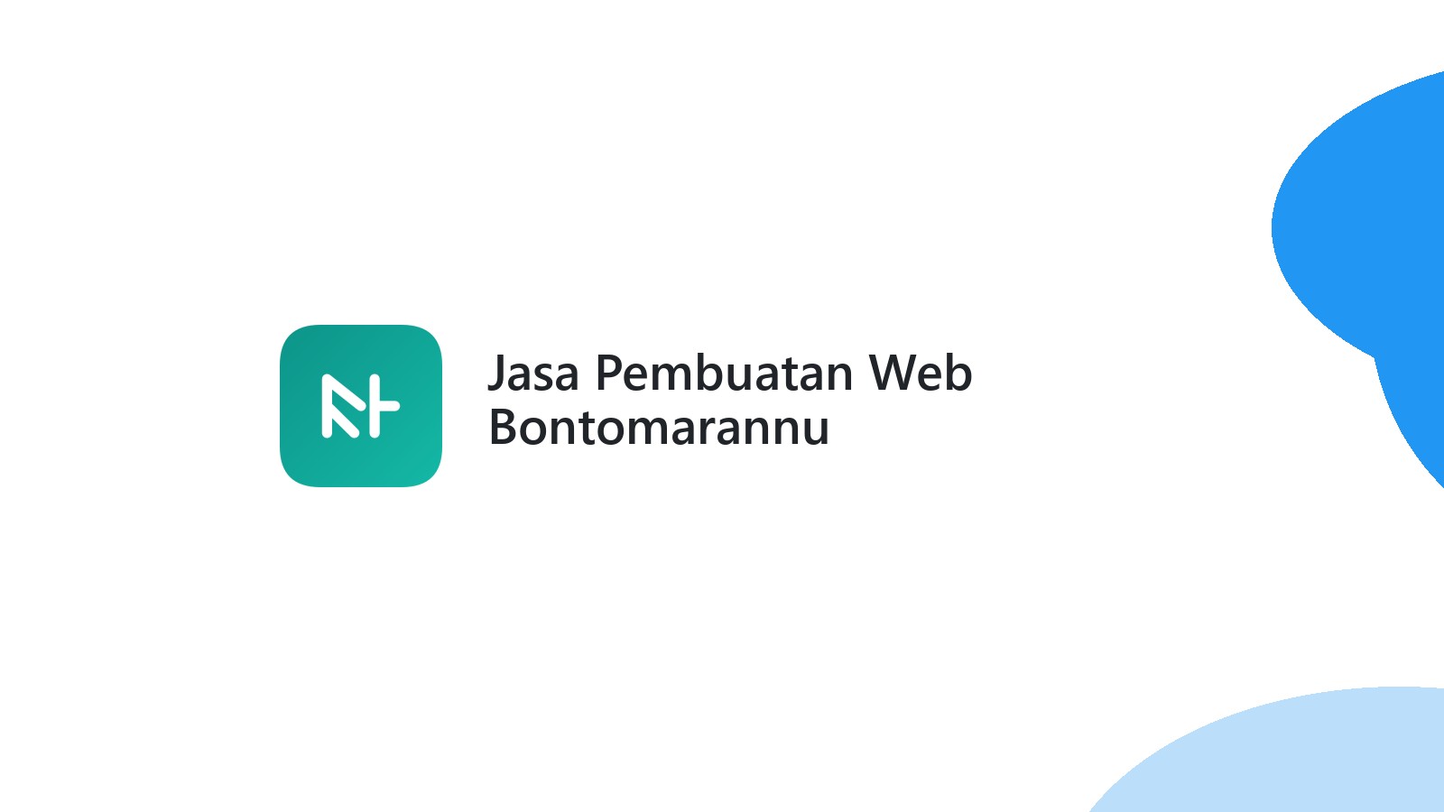 Jasa Pembuatan Web Bontomarannu