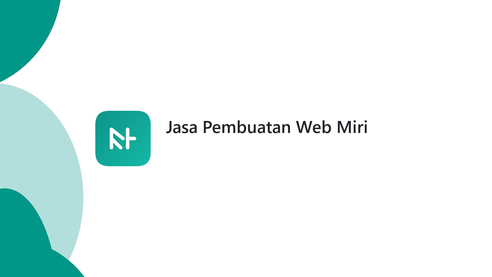 Jasa Pembuatan Web Miri