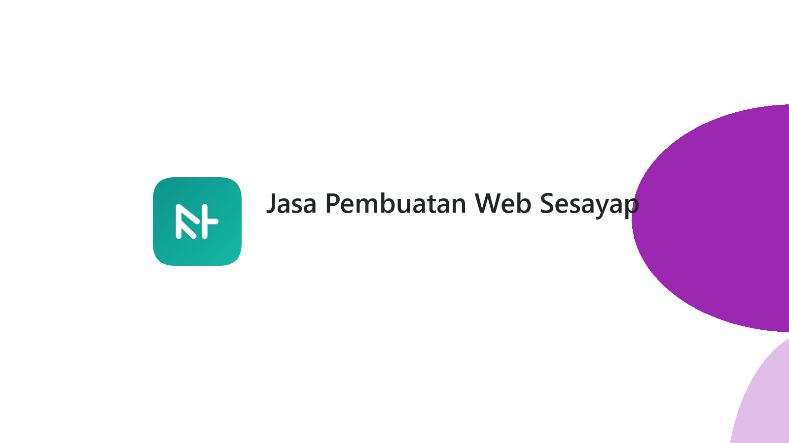 Jasa Pembuatan Web Sesayap